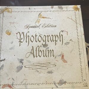 Special Edition Photograph Album - Decorative Floral Cover
